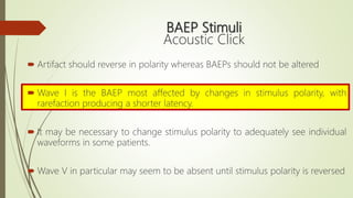 Brainstem Auditory Evoked Potentials | PPTX