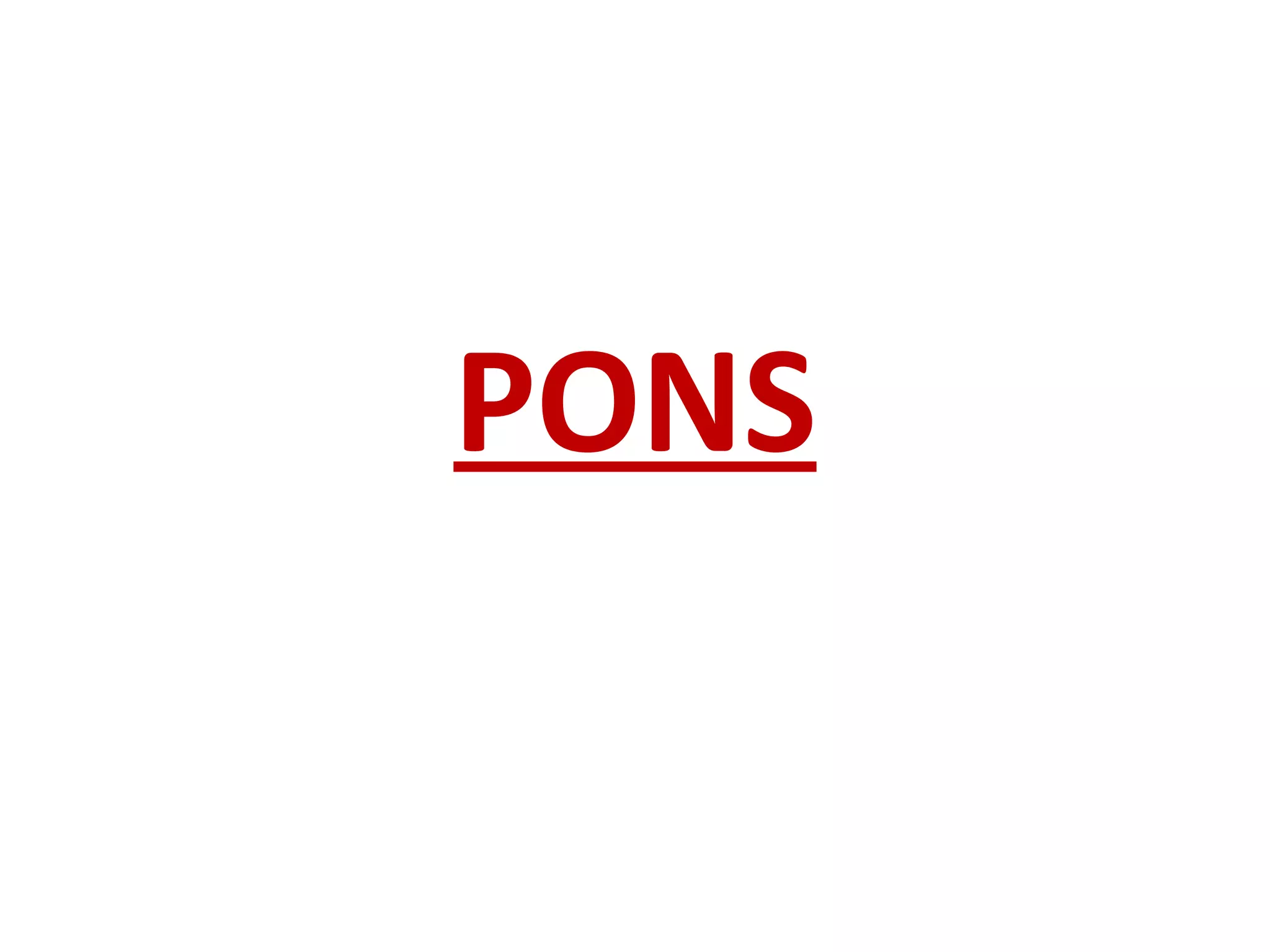 PONS 