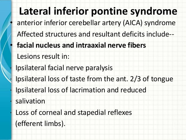 stroke syndromes