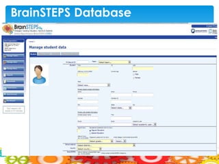 BrainSTEPS Database
 