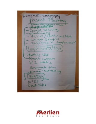 Brainstorm Day 2 -  Discussion outputs