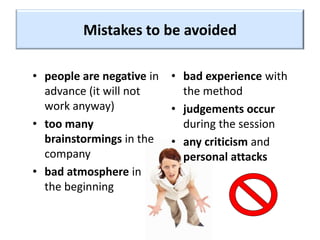 Brainstorming Creative problem solving method | PDF