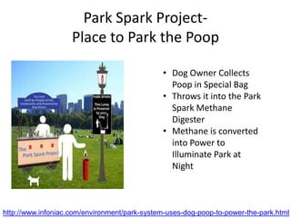 Park Spark Project-Place to Park the Poop ,[object Object]