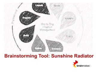 Brainstorming Tool: Sunshine Radiator
 