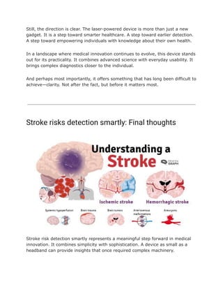 Innovative Deep Learning and Wearable Tech for Early Brain Stroke ...