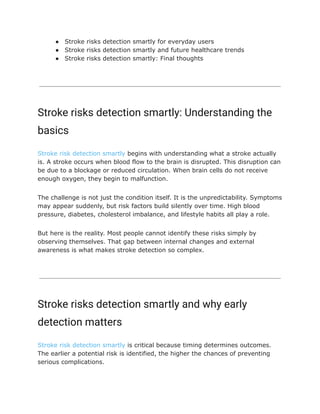 Innovative Deep Learning and Wearable Tech for Early Brain Stroke ...