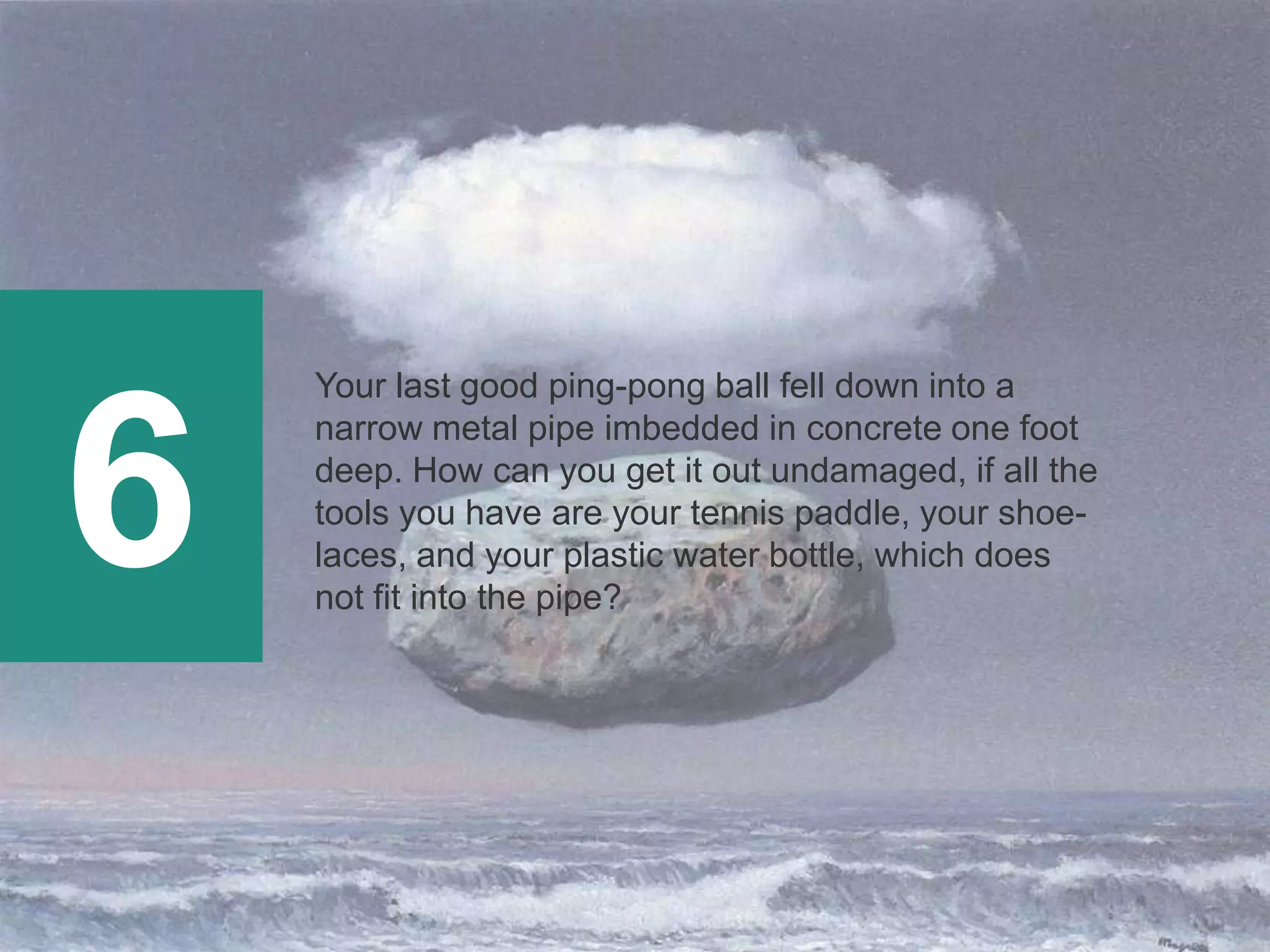 8 (fun) Brain Teasers To Jumpstart Your Creativity! | PPTX