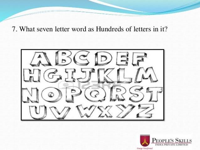 What Seven Letter Word Has Hundreds Of Letters In It What Seven Letter Word Has Hundreds Of Letters In It