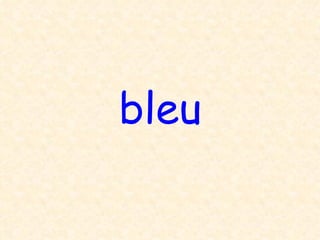 bleu 