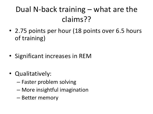 Dual N Back Brain Training, Dual N Back Training Pdf – INHEPO