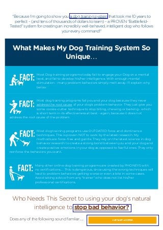 Brain training for dogs   adrienne farricelli's online dog trainer #dog #dogs or #cat Slide 2