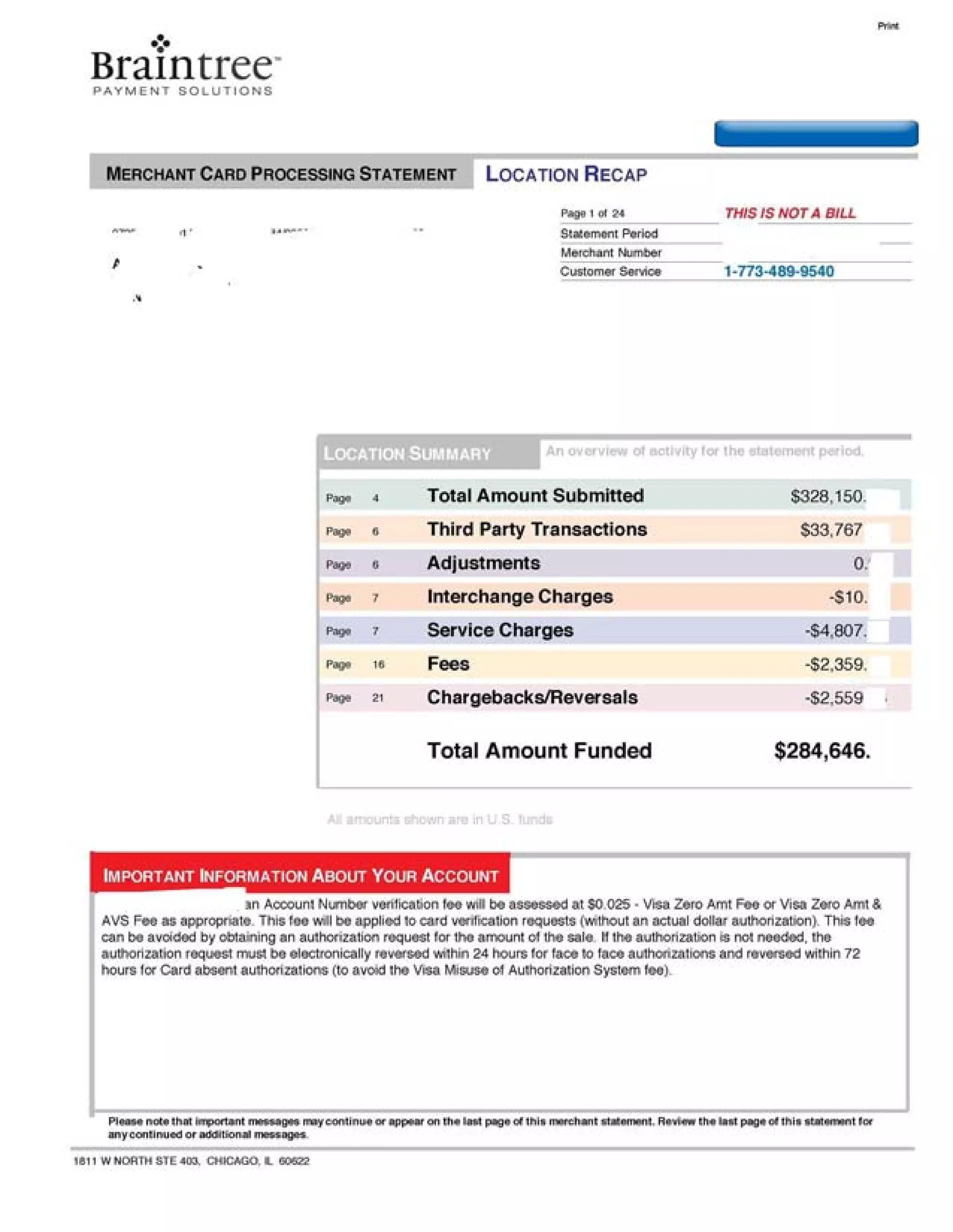 Braintree Statement 1