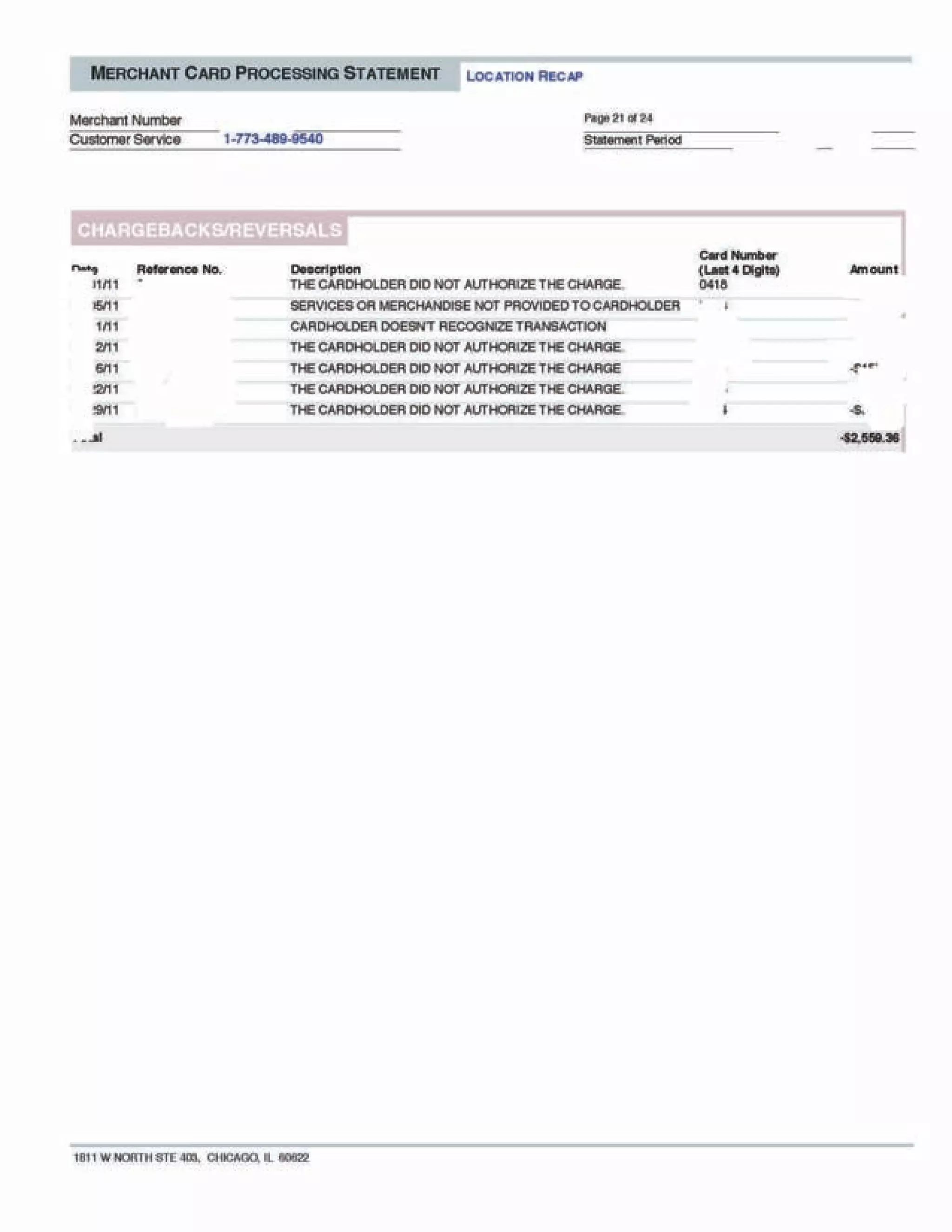 Braintree Statement 1