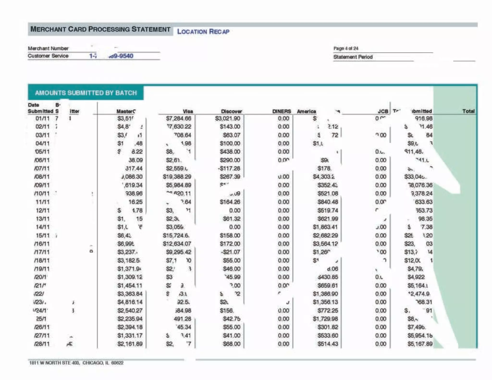 Braintree Statement 1