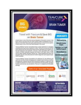 Brain tumor | Brain Tumor Surgery | Travcure