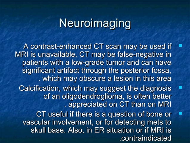 Brain Tumor PPT