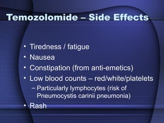 Temodar Rash Brain tumor dr. abeer elsayed | PPT