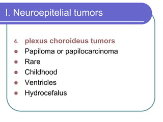 Brain Tumors Pathology and Management.ppt