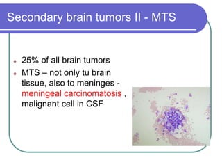 Brain Tumors Pathology and Management.ppt