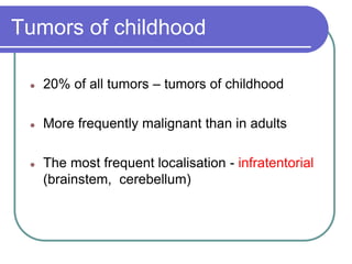 Brain Tumors Pathology and Management.ppt