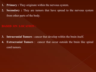 Brain Tumors .pptx