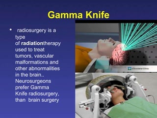 Brain tumors Radio diagnosis and therapy | PPTX