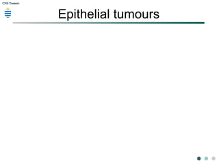 CNS TumorsCNS Tumors
Epithelial tumours
 