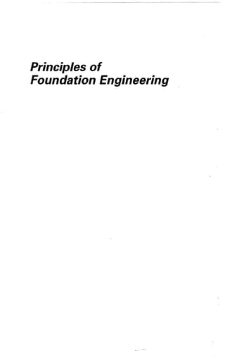 Principles of
Foundation Engineering
 