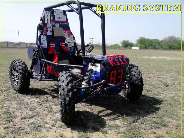  Stop the vehicle by converting kinetic energy to heat
energy.
 Heat energy is created in the brakes by friction.
 Fric...