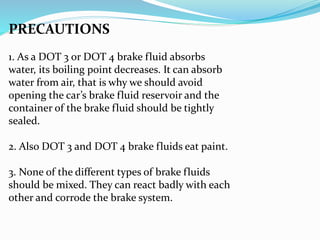 Brake system PPTX