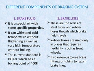 brake system mechanical engineering TOM.ppt