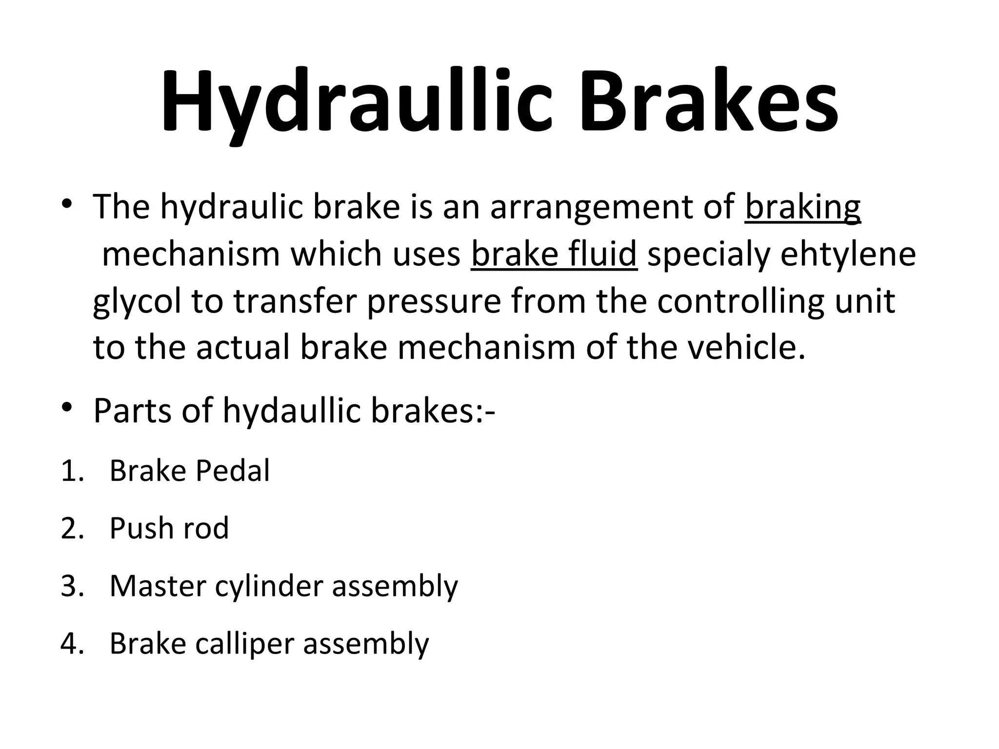 Braking systems | PPT