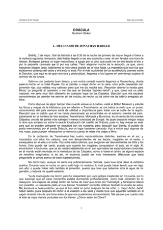 Bram Stocker   Dracula