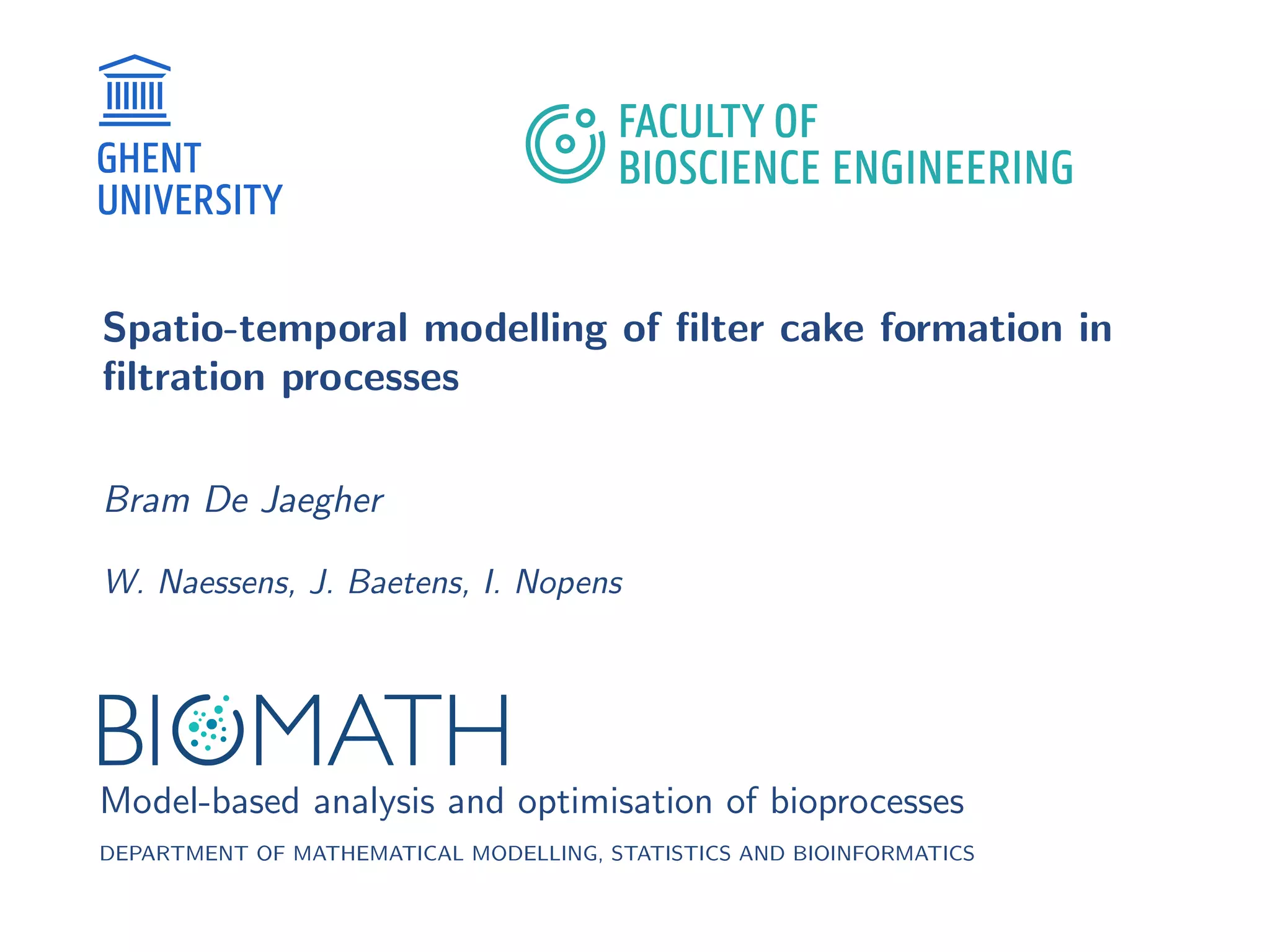 Modelling of filter cake formation in filtration processes | PDF