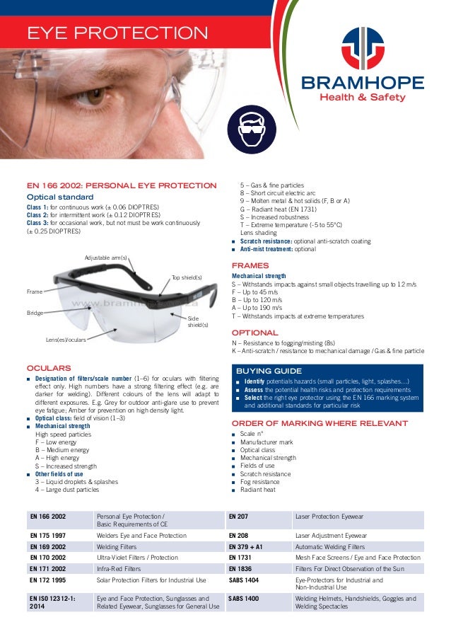 BRAMHOPE HEALTH & SAFETY EYE PROTECTION