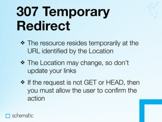 Making the Most of HTTP In Your Apps