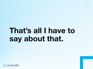 Making the Most of HTTP In Your Apps