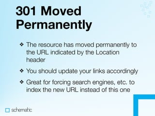 Making the Most of HTTP In Your Apps