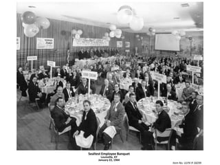 Louisville Cooperage Company Employees Receiving WatchesLouisville, KYDecember 21, 1949Item No. ULPA R 50055