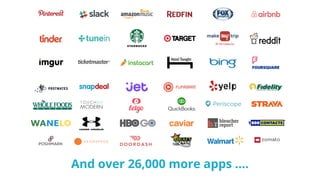 And over 26,000 more apps ….
 