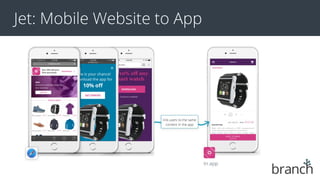 Jet: Mobile Website to App
 