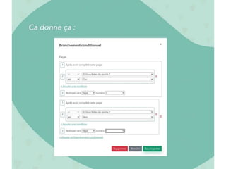 Branchement conditionnel
