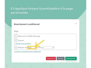 Branchement conditionnel