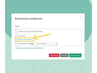 Branchement conditionnel