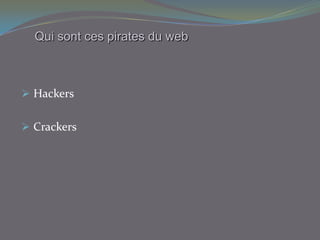 3 types de cybercriminalitéLes infractions spécifiques aux technologies de l’information et de la communication