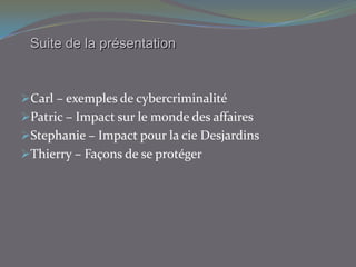 Les infractions facilitées par les technologies de l’information et de la communicationSource: Wikipédia