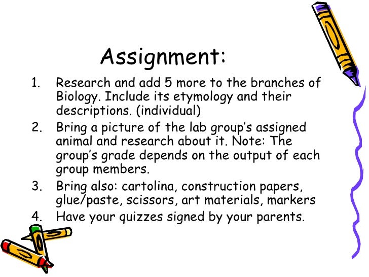 assigned meaning biology