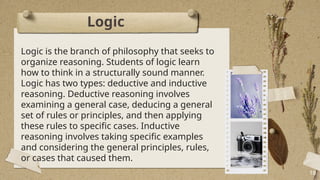 branches-of-philosophy inductive and deductive | PPTX