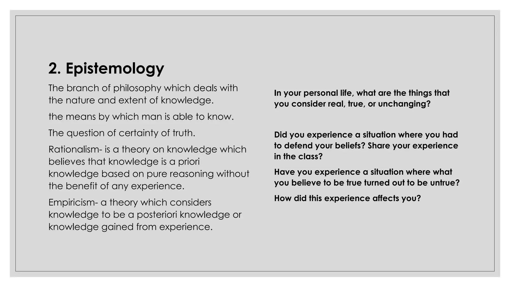 Branches And Methods Of Philosophizing pptx Free Download Branches and methods of philosophizing pptx free download