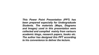 Branches of Geography 